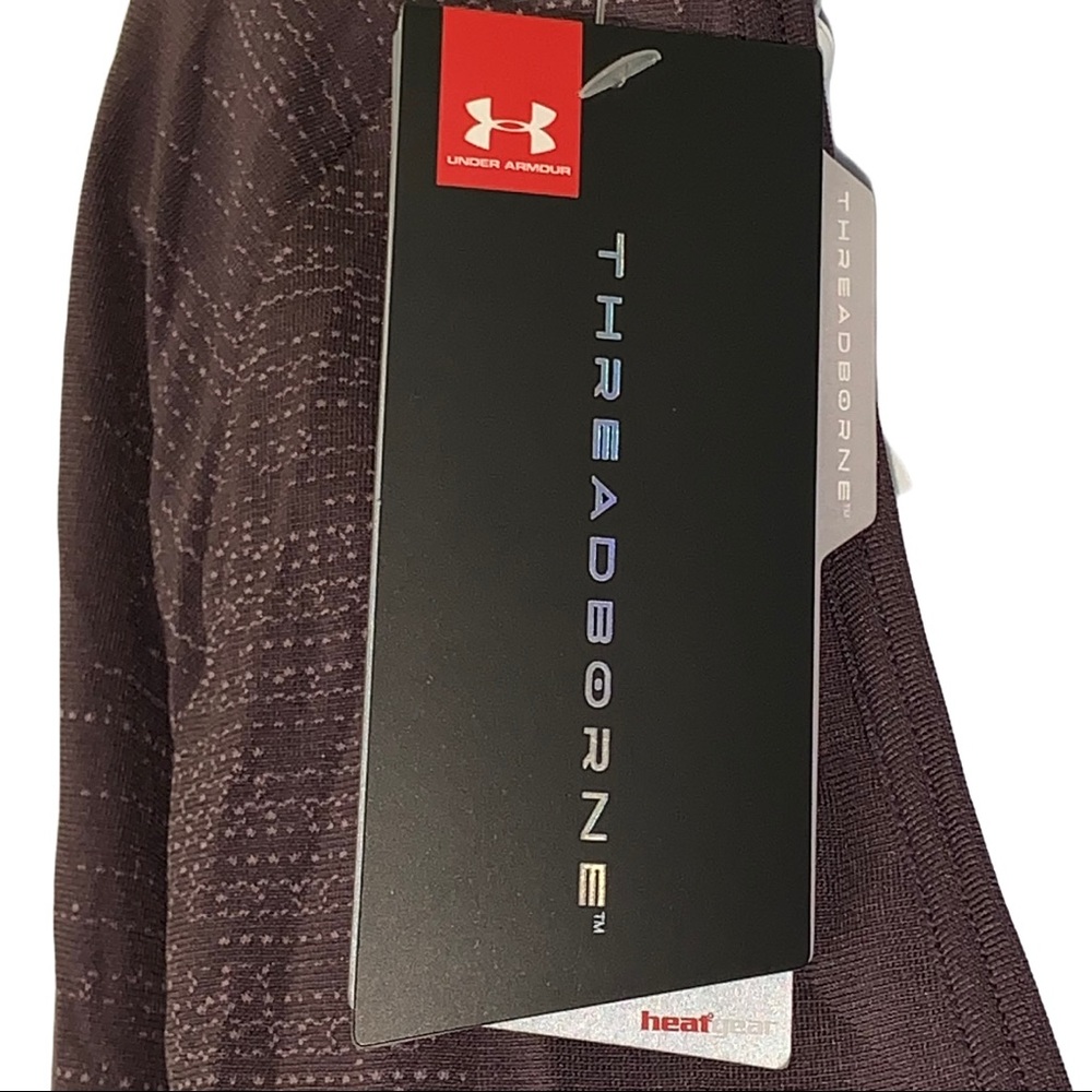 Under Armour Top Pullover Threadborne Purple - Picture 11 of 15